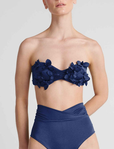 Top Bandeau Meadow Navy