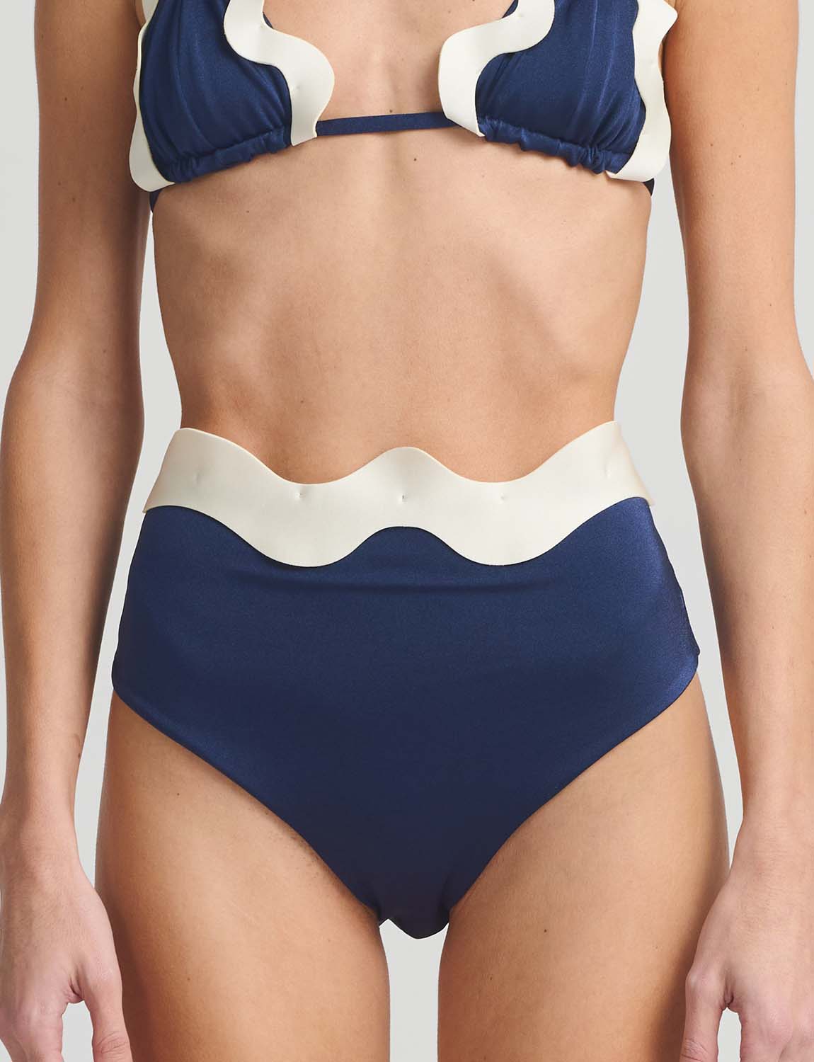 Bottom High Waist Nalúa Navy
