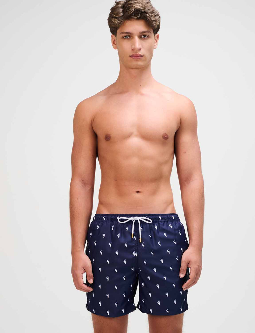 nala pin tuck swim pants ピンタックスイムパンツ Pina Trunk | Ancora Swimwear & Resortwear