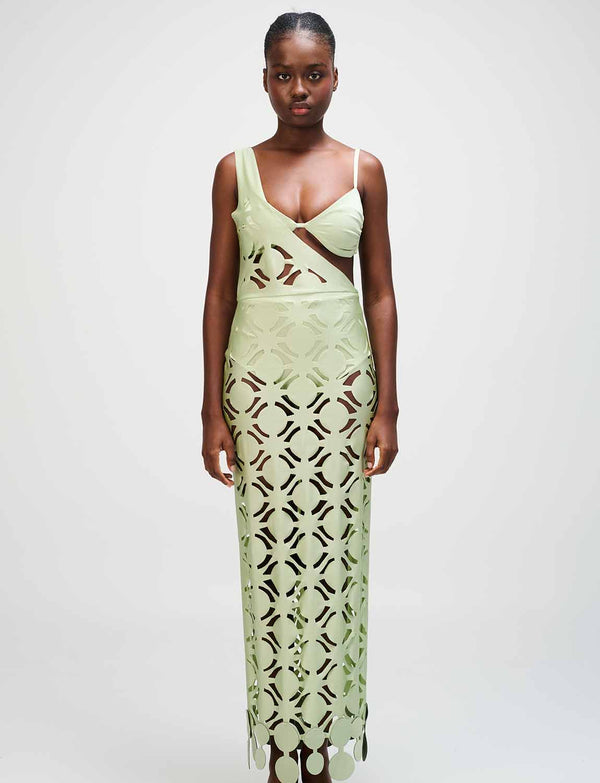 Lyra Dress Green