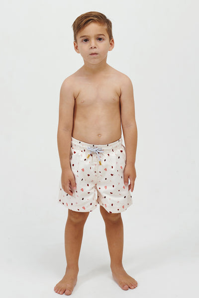The Mini Ivory Dotted Trunk