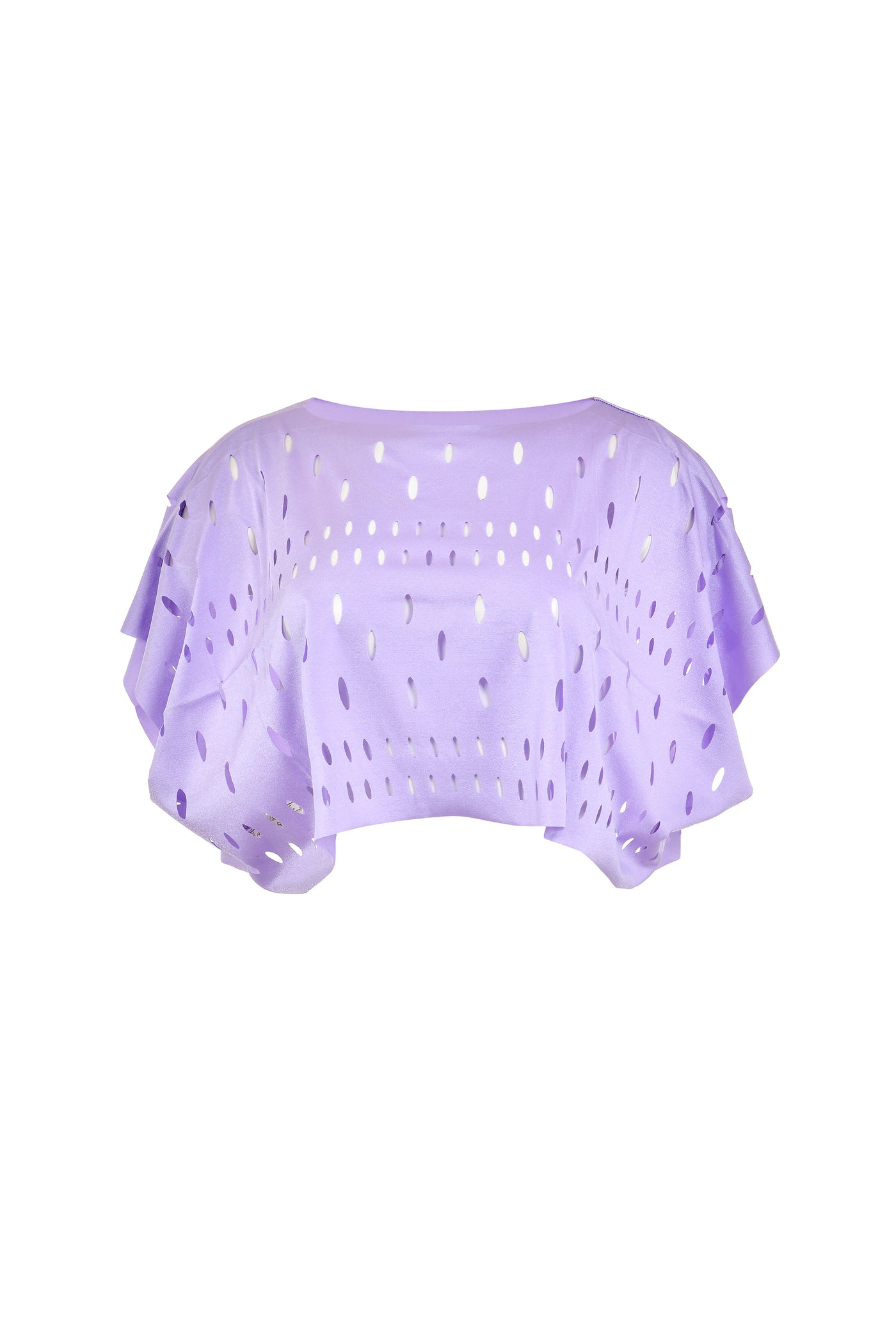 The Lilac Haute Mesh Blouse Set