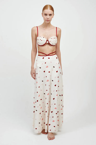 The Swimmer Dots Skirt