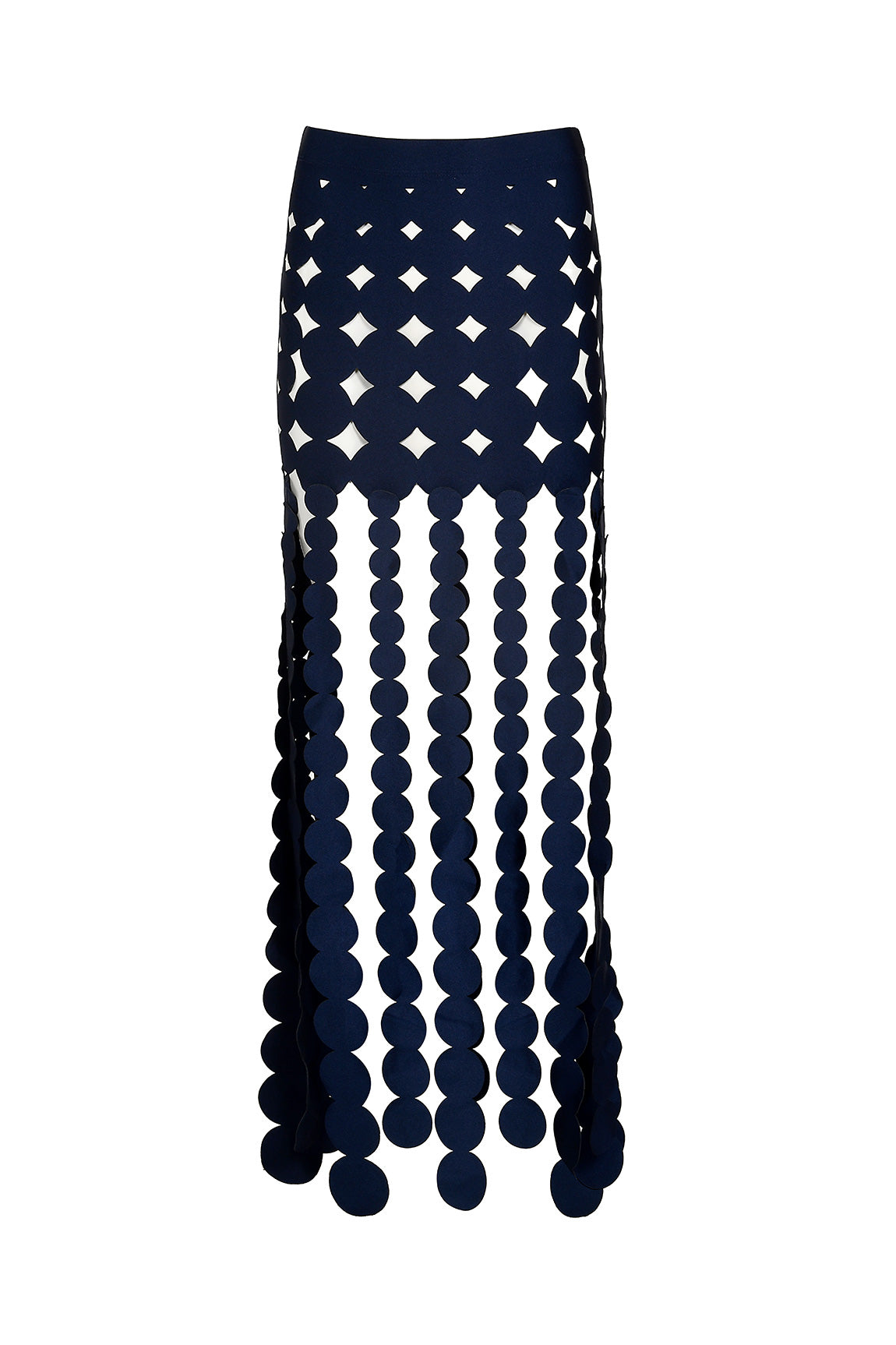 Grain Shadow Navy Skirt