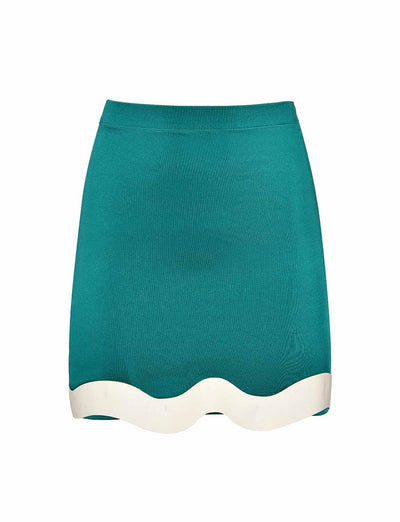 Olivine Skirt  Turqui