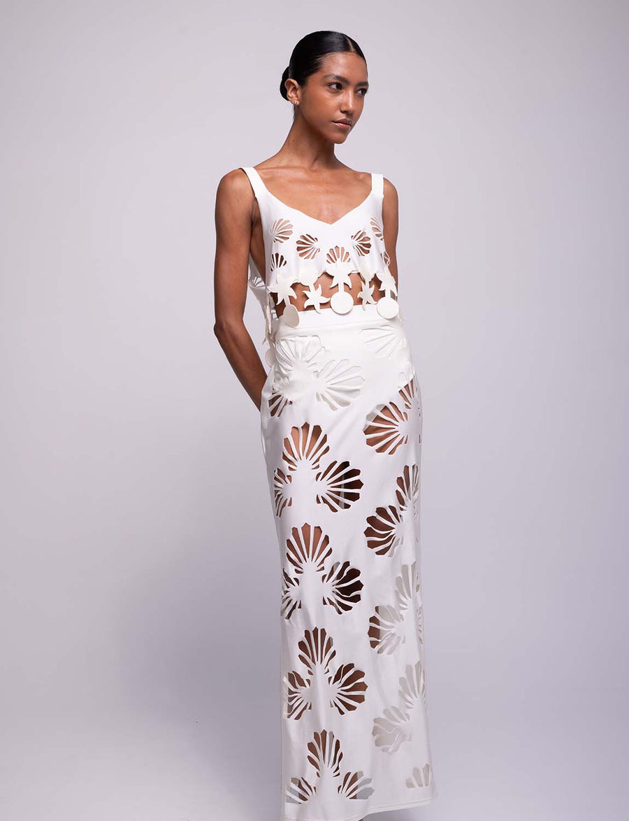 Shell My Mini White Top