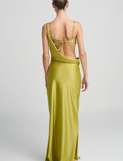 Neroli Dress Dark Yellow