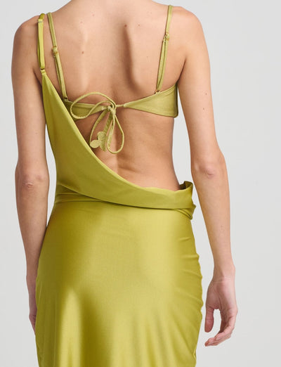 Neroli Dress Dark Yellow
