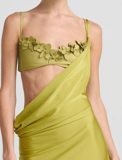 Neroli Dress Dark Yellow