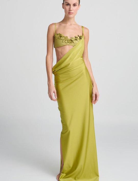 Neroli Dress Dark Yellow