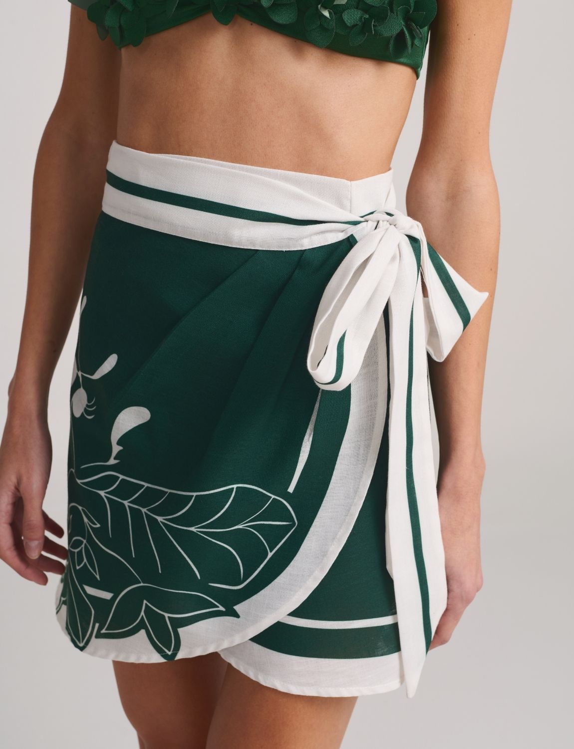 Savira Skirt Green