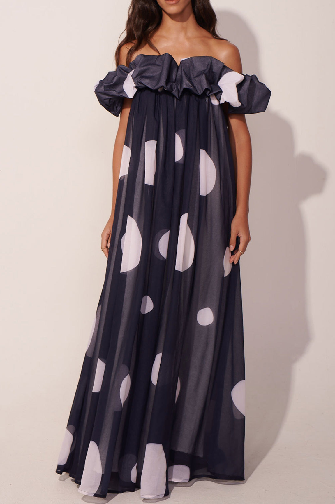 The Fearles Maxi Dotted Dress