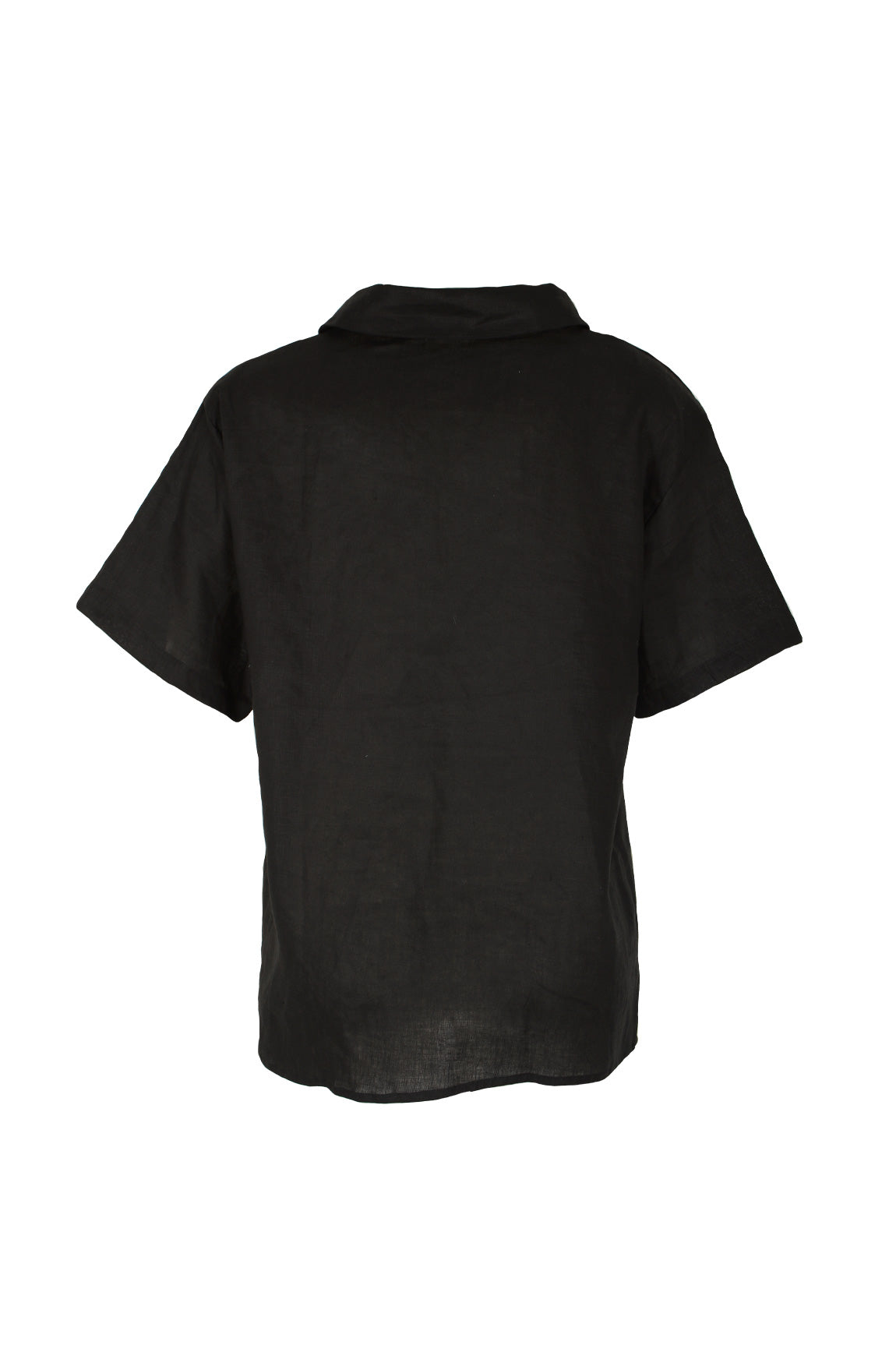 The Aesthetic Icon Black Maxi Shirt