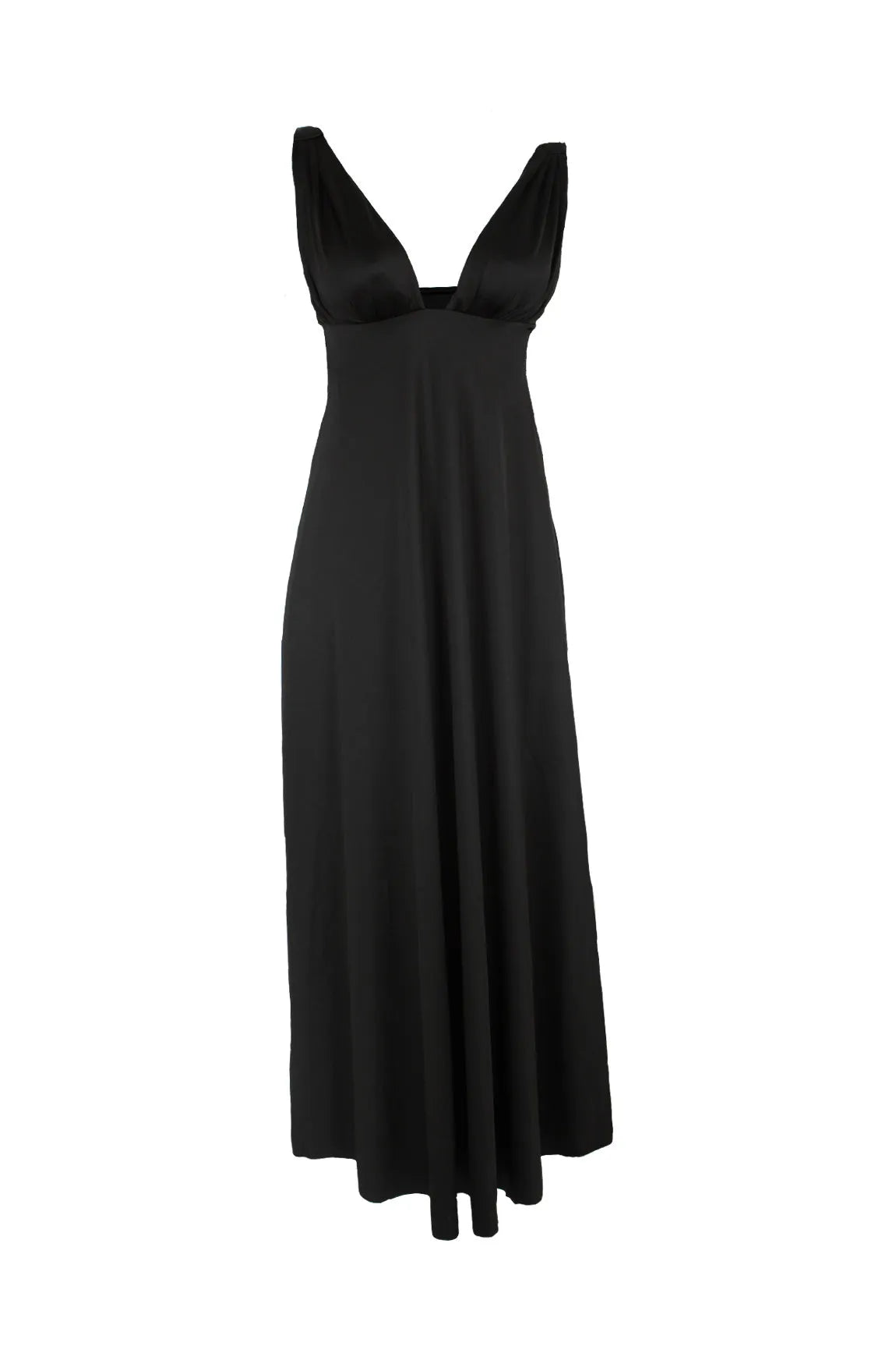 The Polished Bow Dress Black