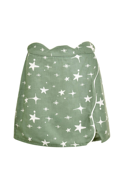 A Glistening Star Mini Skirt