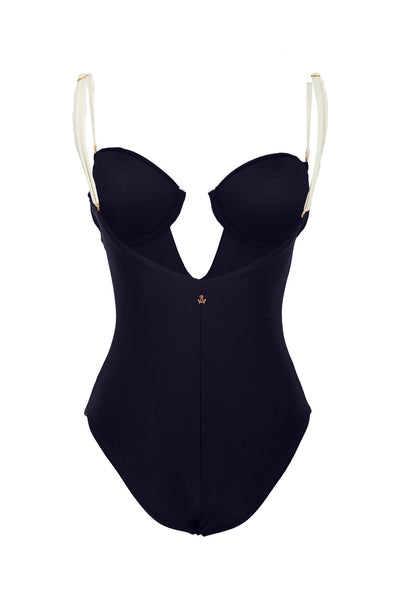 Lady Balconette One Piece Navy