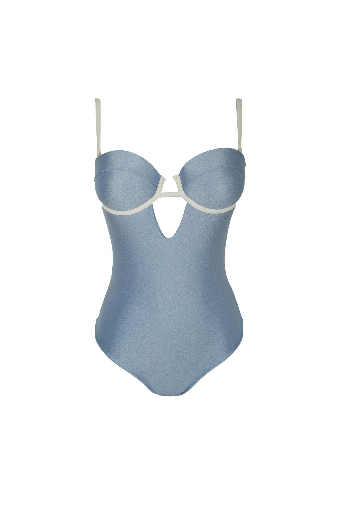 Lady Balconette One Piece Blue