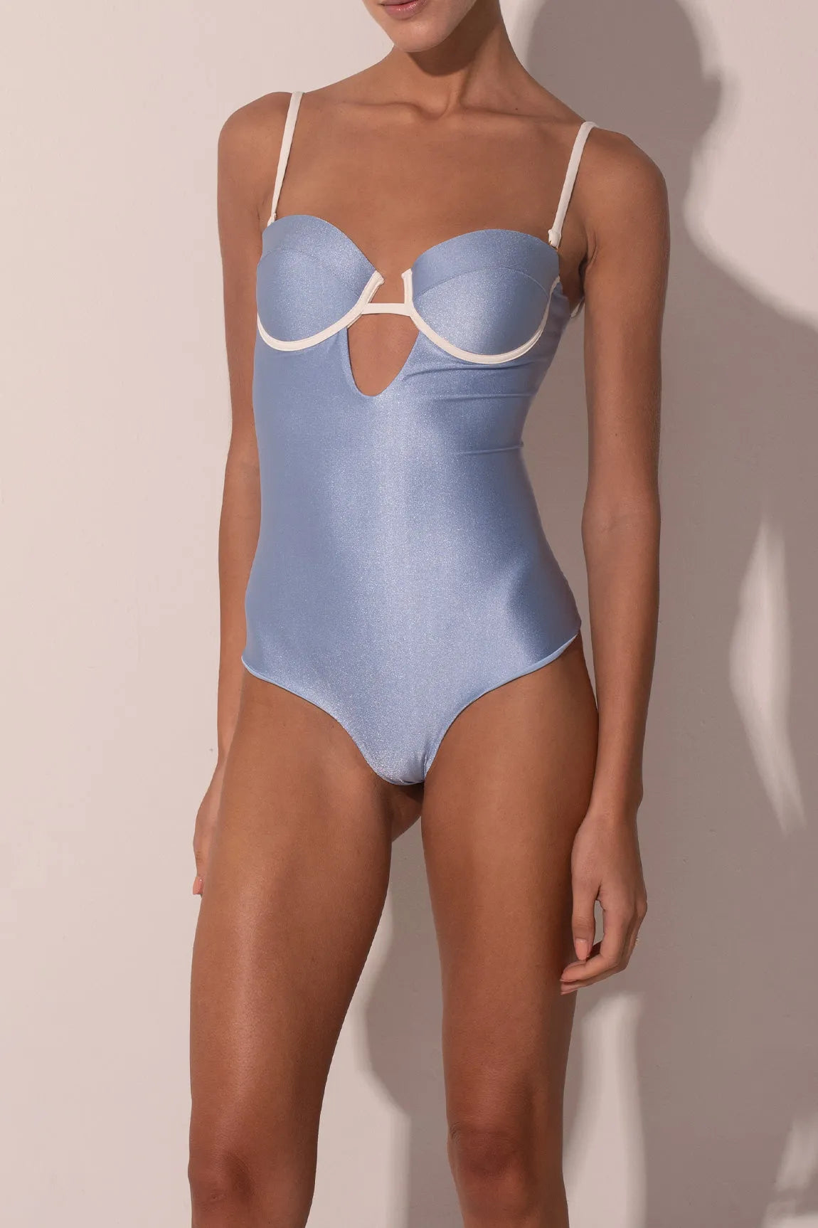 Lady Balconette One Piece Blue