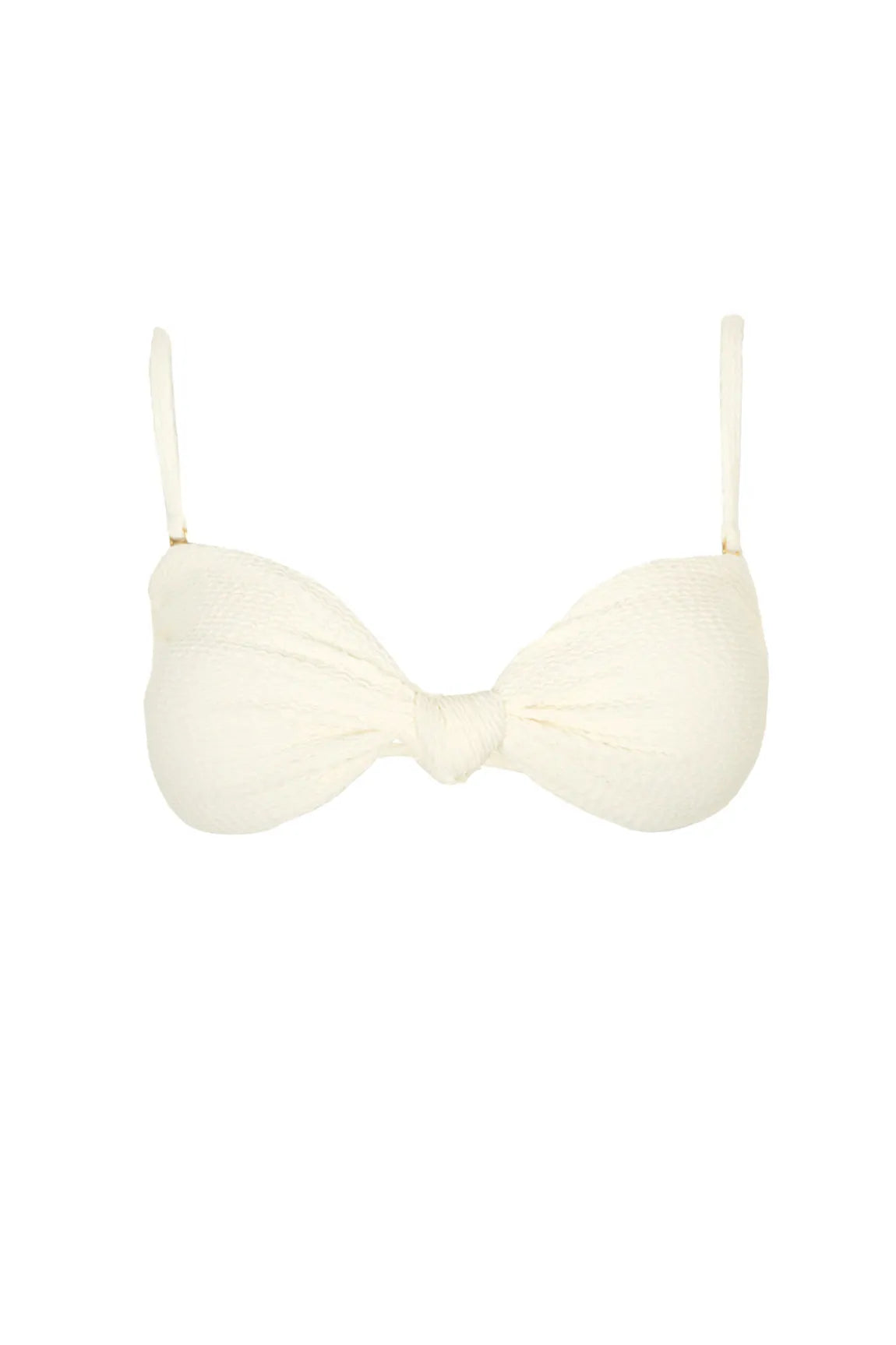 Top The Nudo Scrunchie Ivory