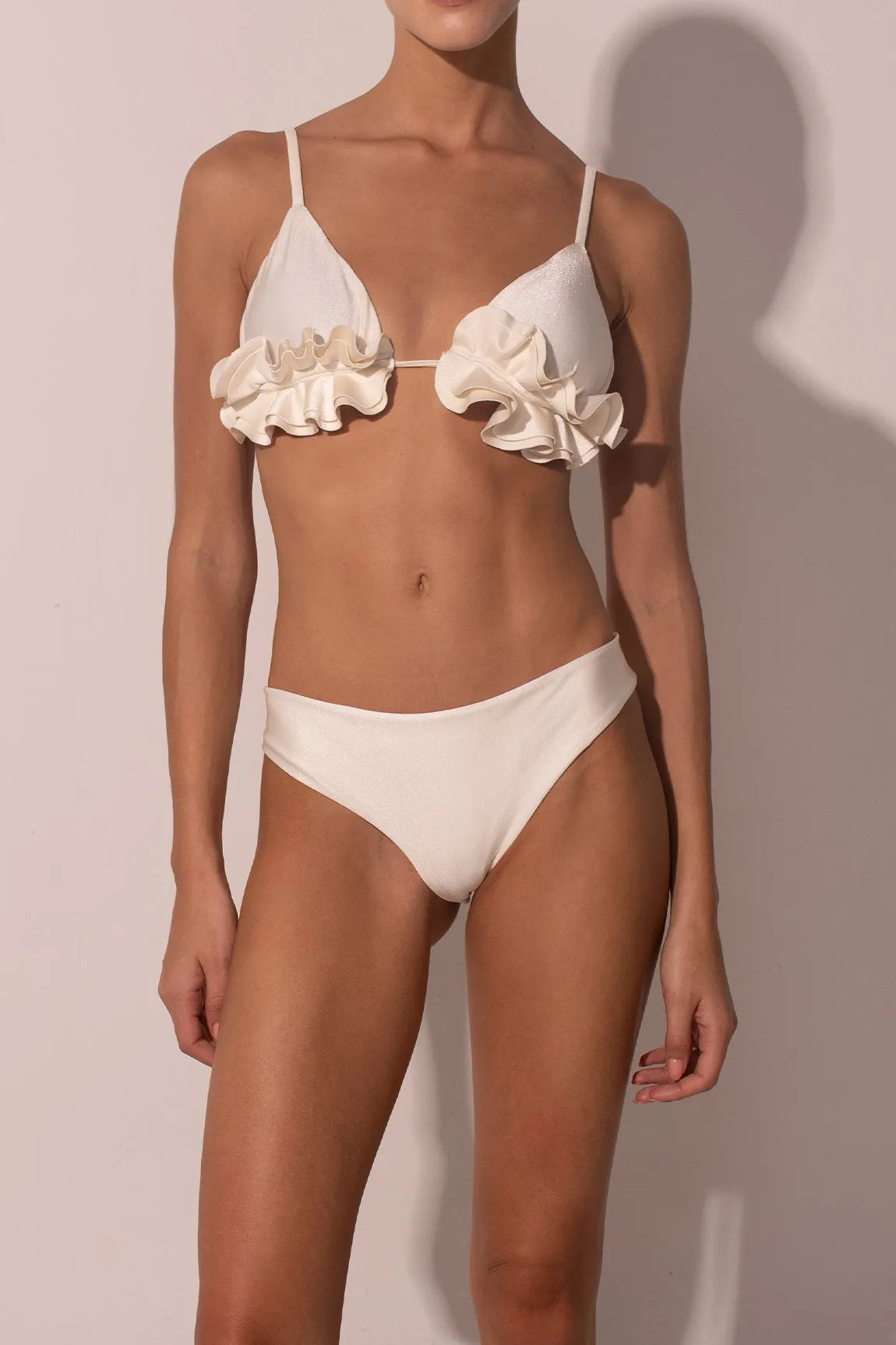 Top The Ruffle Darling Ivory