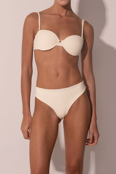 Top The Balconette Scrunchie Ivory