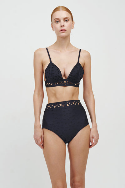 Top The Dotted Swimmer Black
