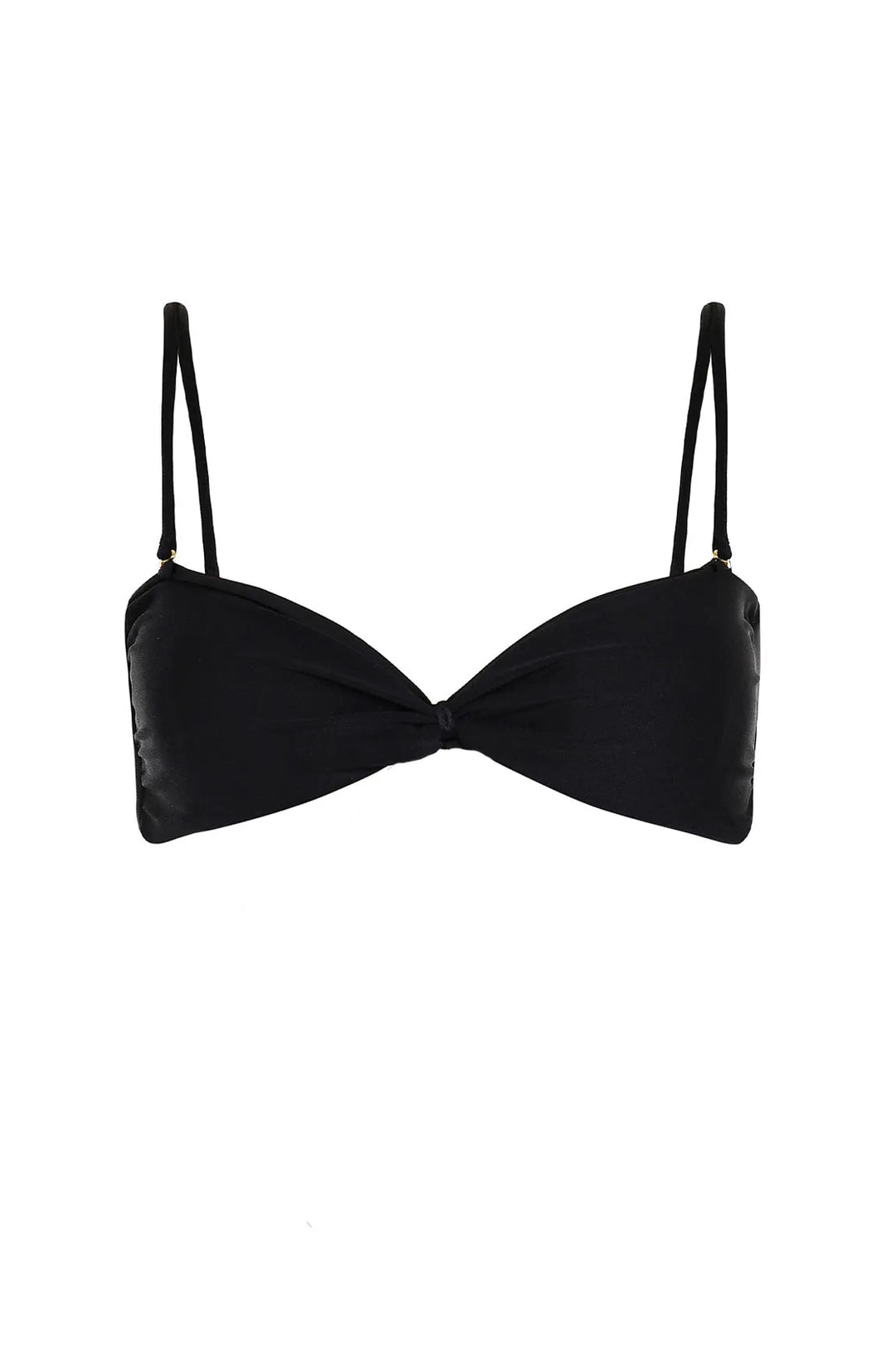 Top The Mini Draped Bikini Black