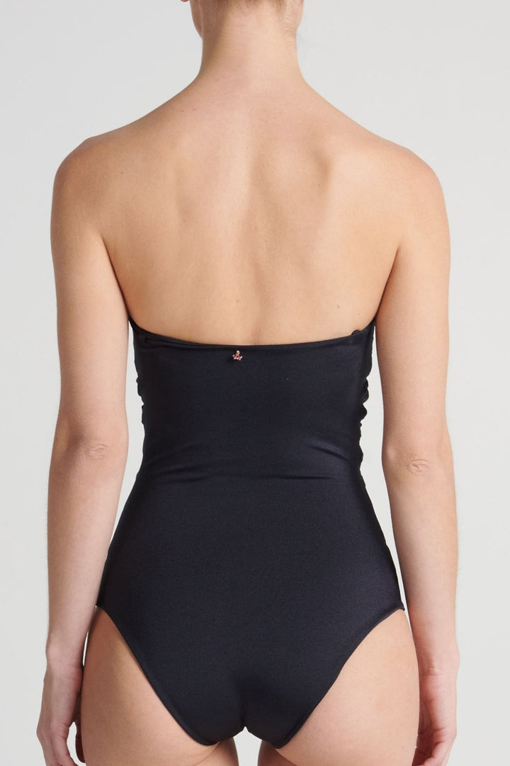 【サイズ1】Acka drape one-piece black Acka drape one-piece black