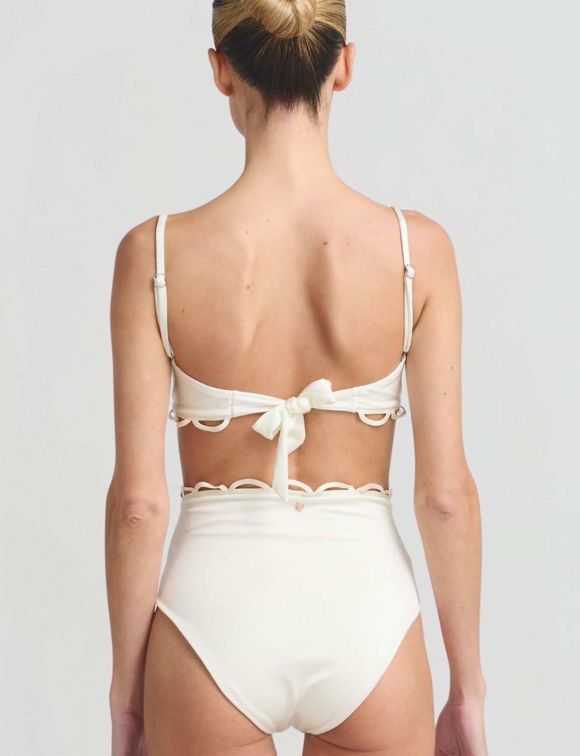 Bottom High Waist Nacaré Ivory