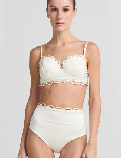 Bottom High Waist Nacaré Ivory