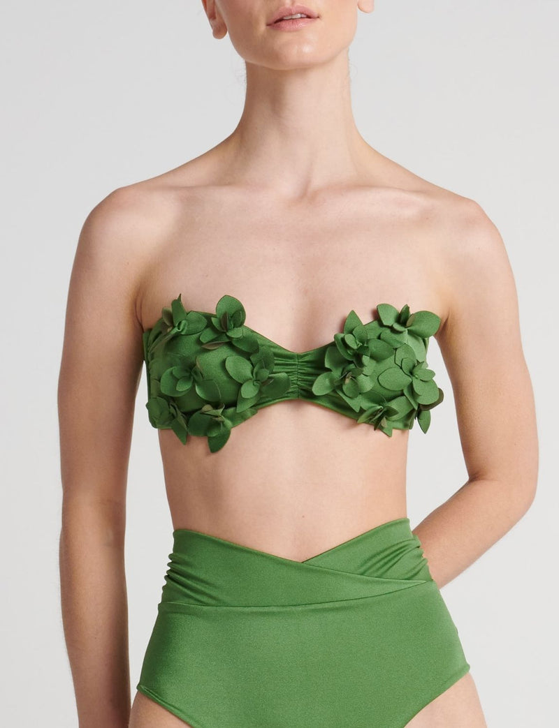 Top Bandeau Meadow Green