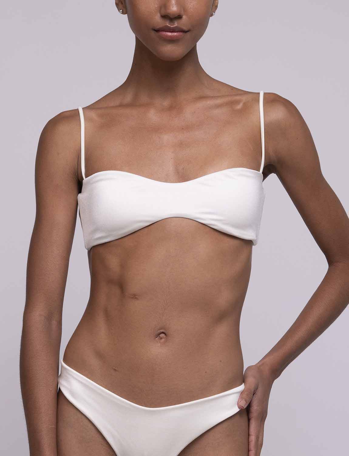 Top Bandeau Arina Ivory