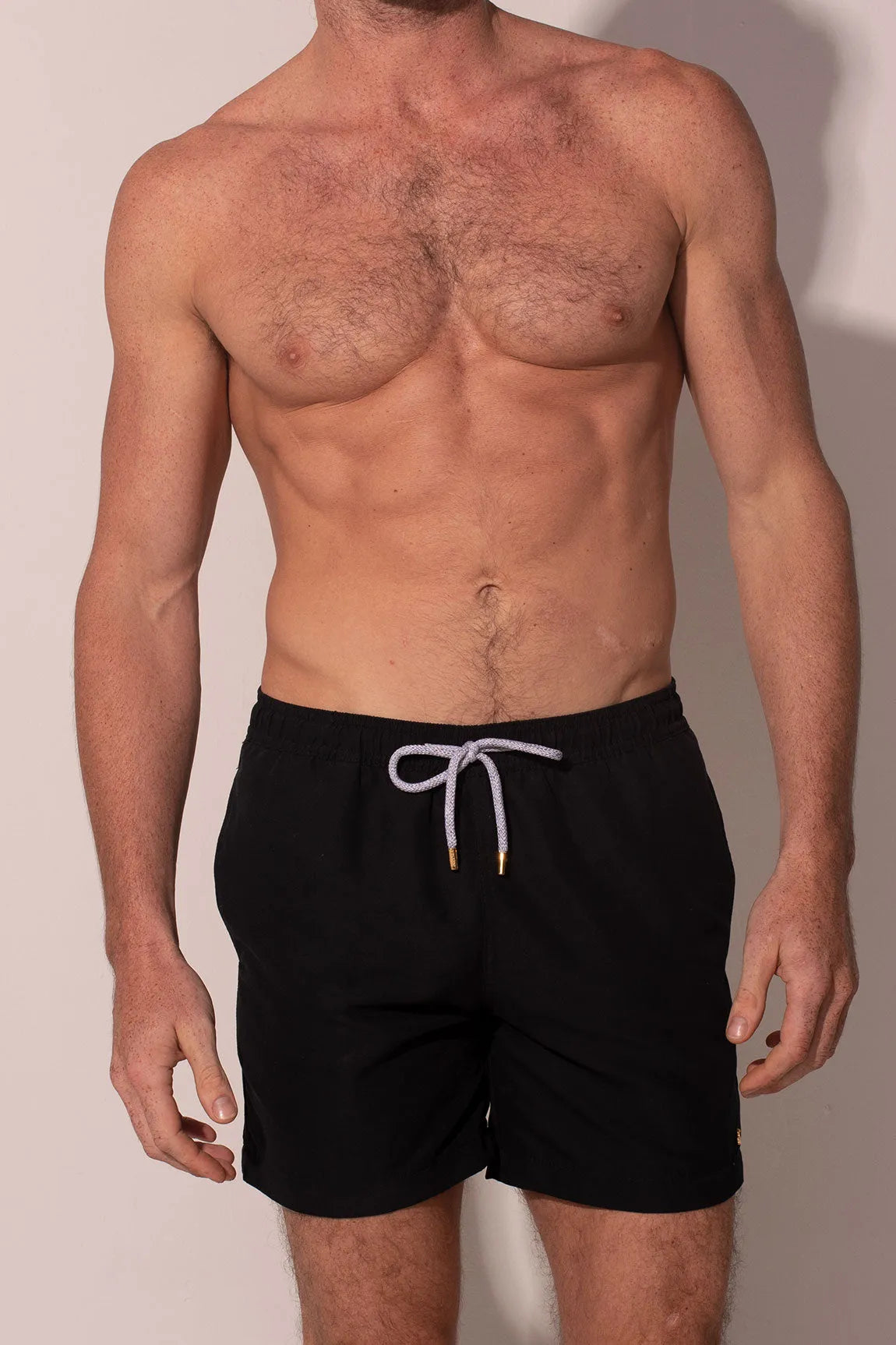 The Deco Basic Black Men Trunk