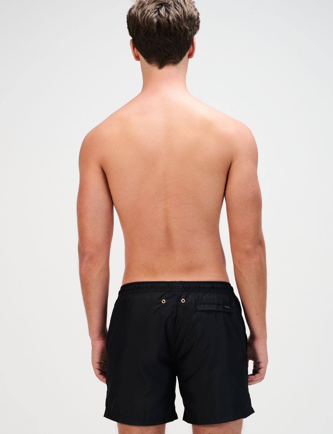 The Deco Basic Black Men Trunk