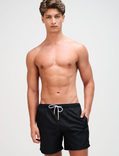 The Deco Basic Black Men Trunk