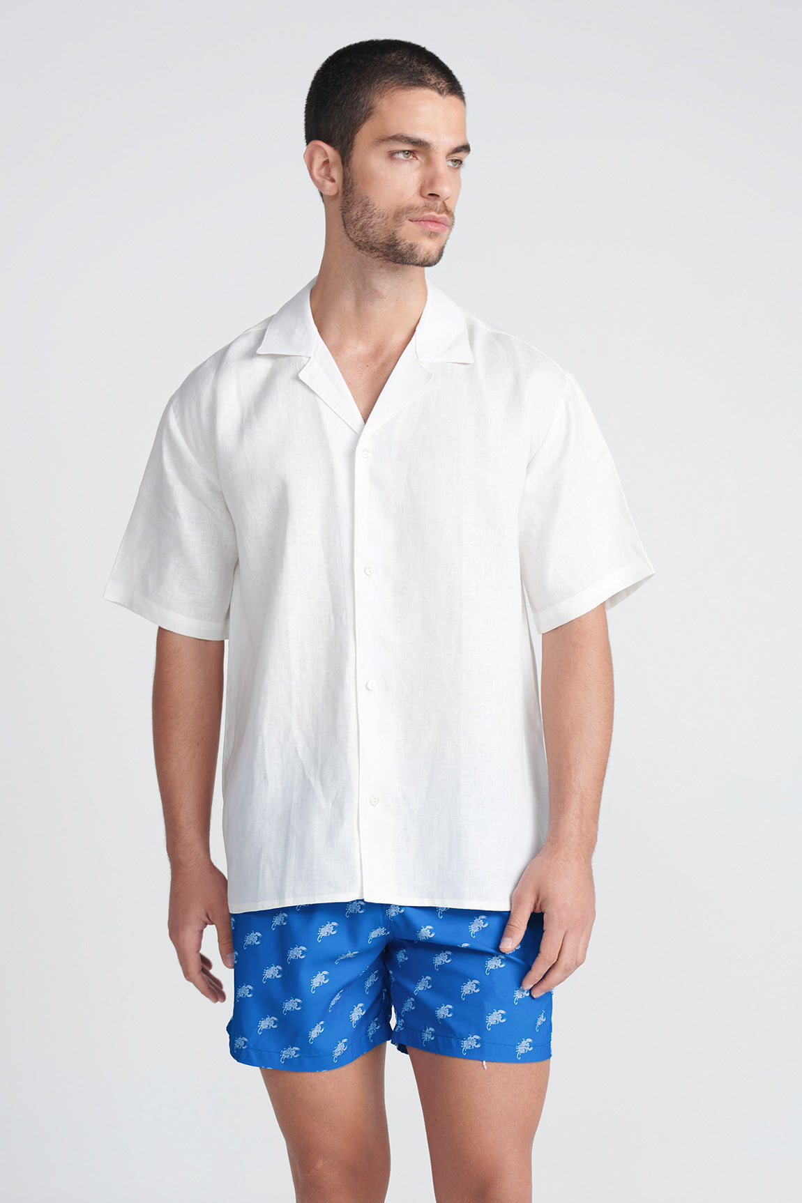 The Sand Resort Men Linen Shirt