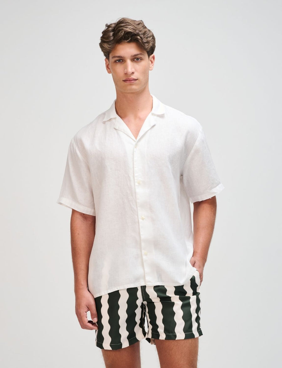 The Sand Resort Men Linen Shirt