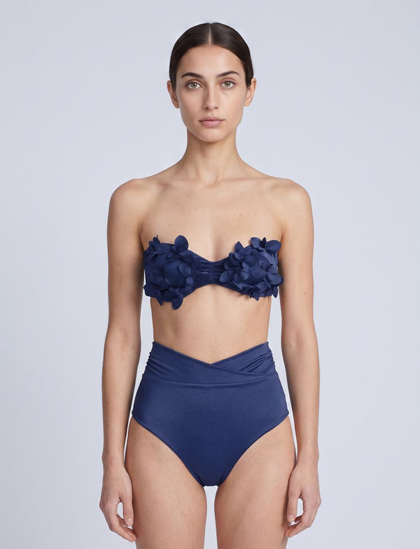Bottom High Waist Meadow Navy