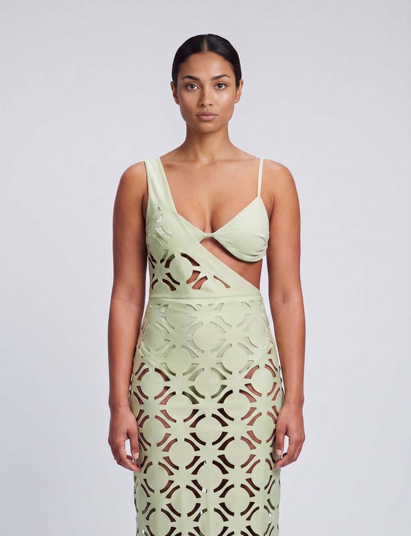 Lyra Dress Green