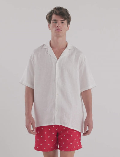 The Sand Resort Men Linen Shirt