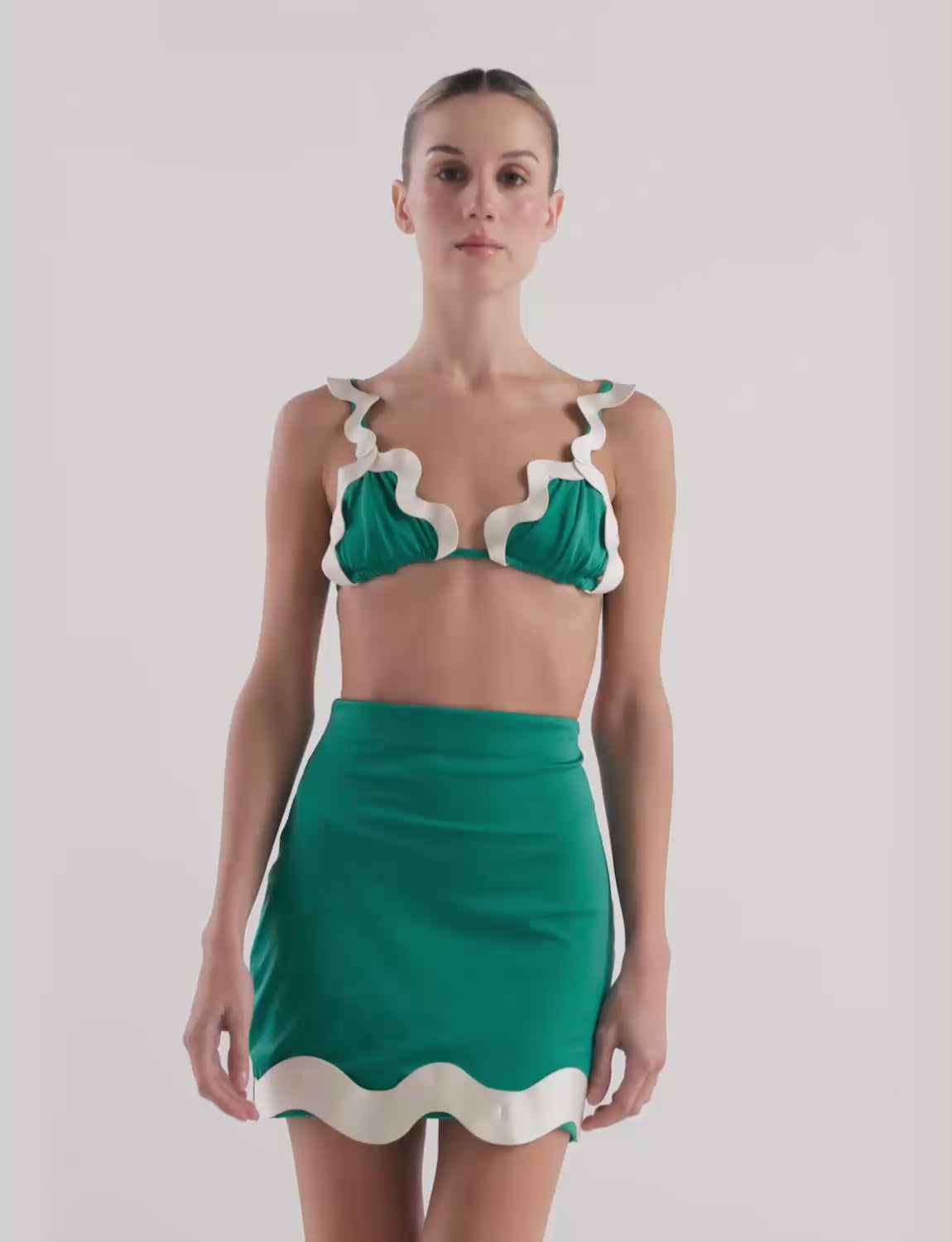 Olivine Skirt  Turqui