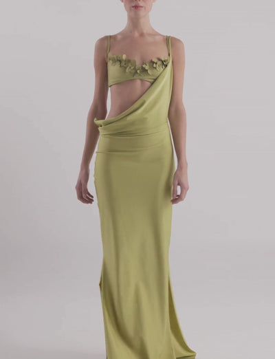 Neroli Dress Dark Yellow