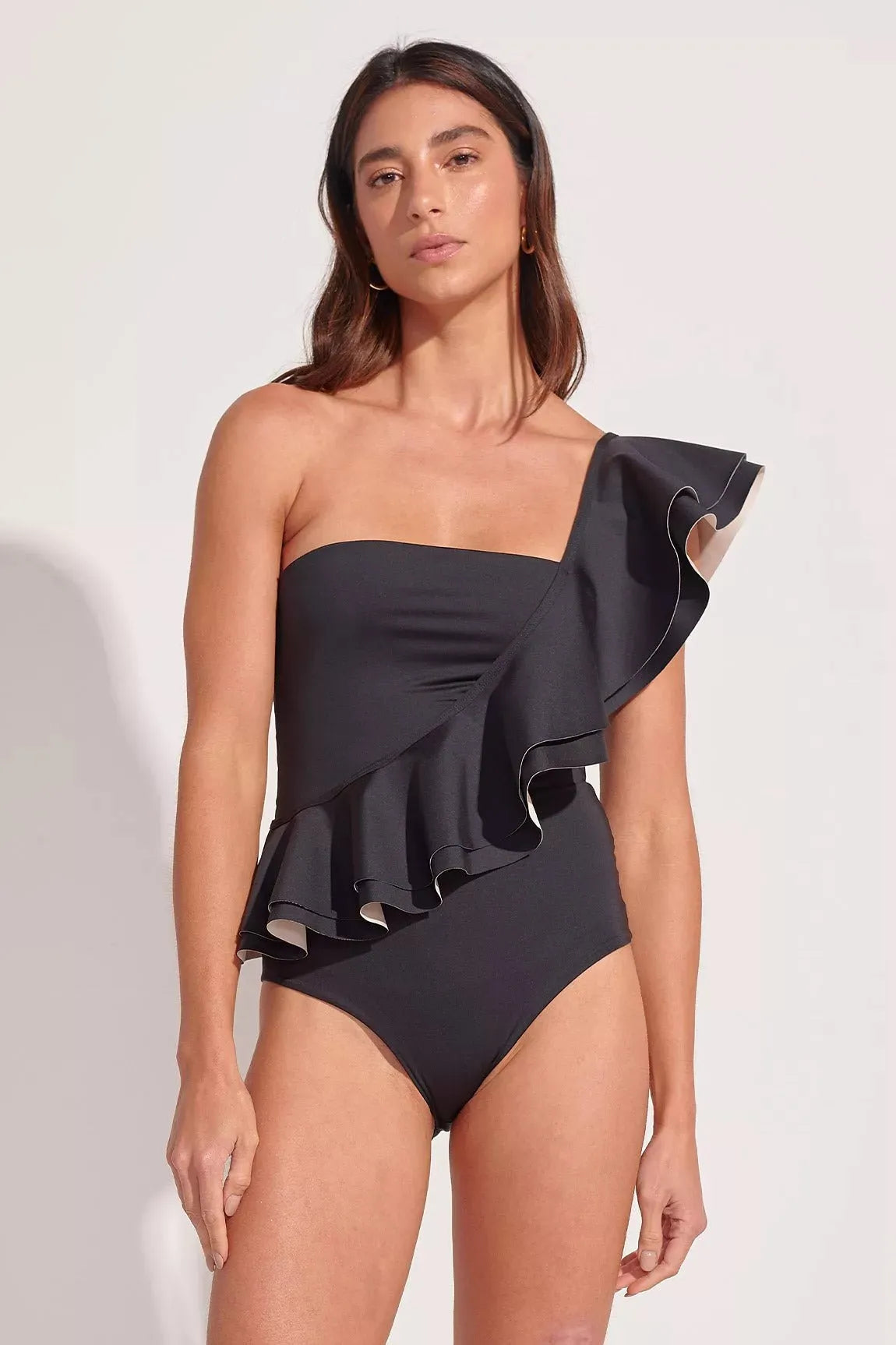 The Elevated Bolero One Piece Black - ANCORA