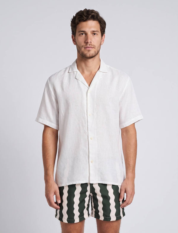 The Sand Resort Men Linen Shirt