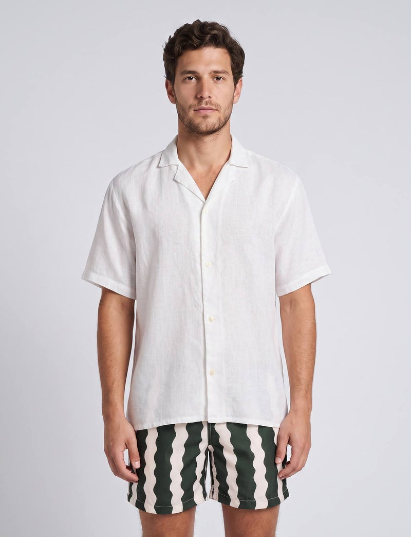 The Sand Resort Men Linen Shirt
