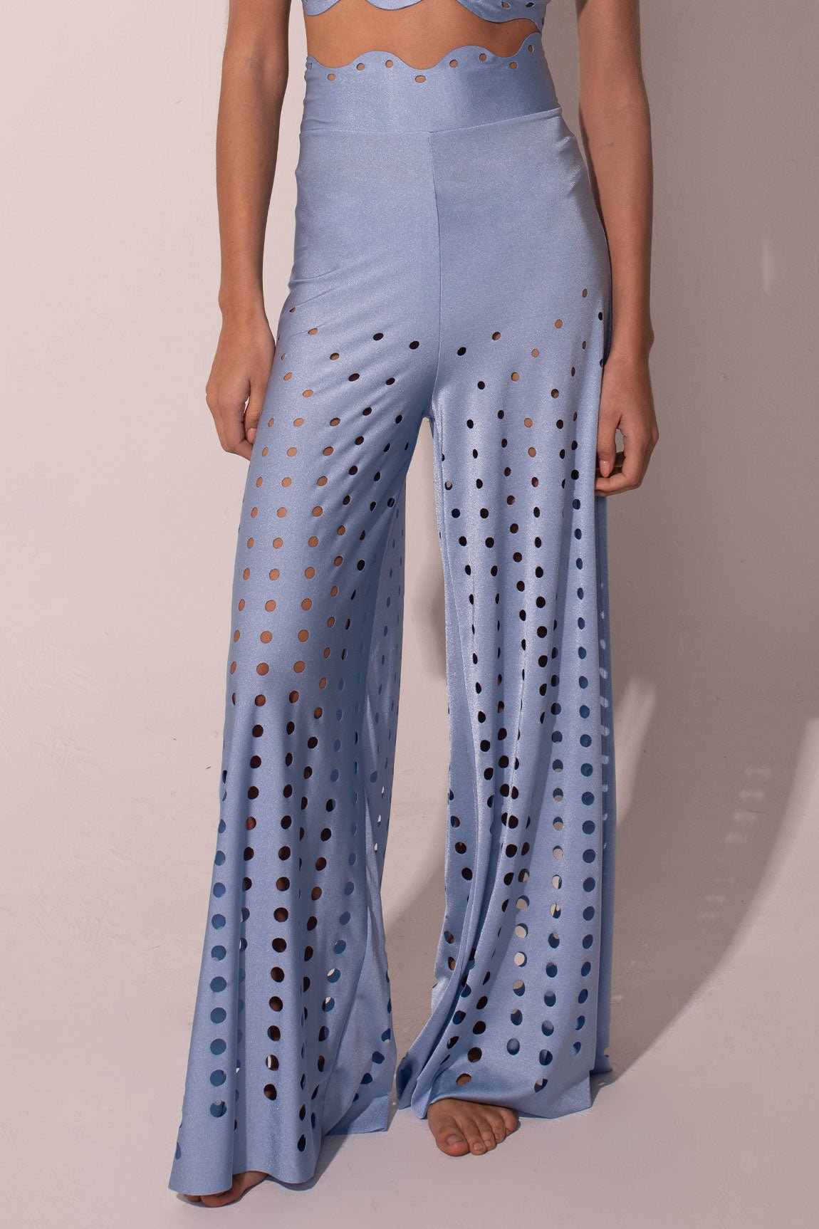 Miss Iconic Maxi Pants Blue - ANCORA