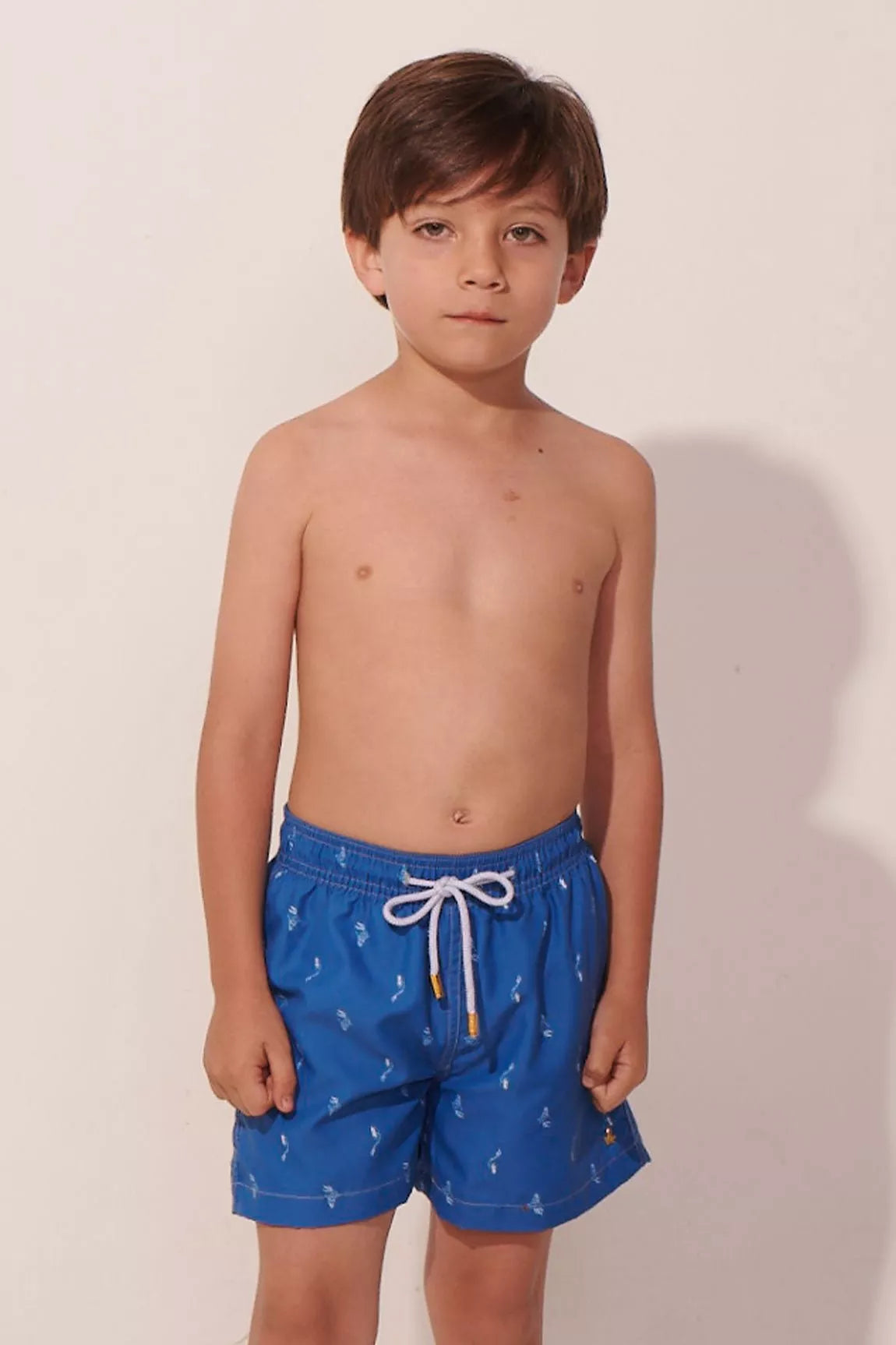The Ocean Swimmer Boy Trunk - ANCORA